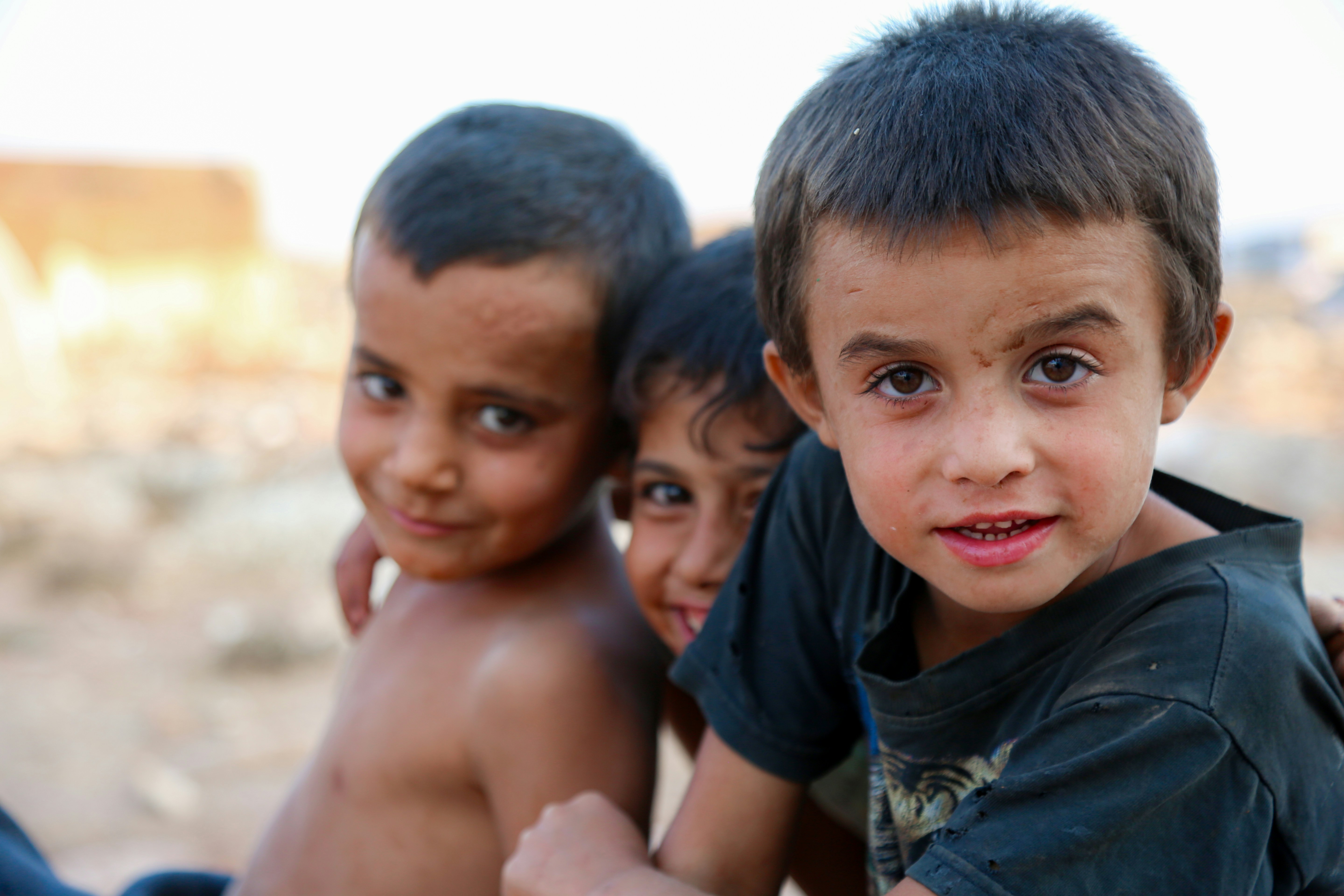 Young boys in Morocco